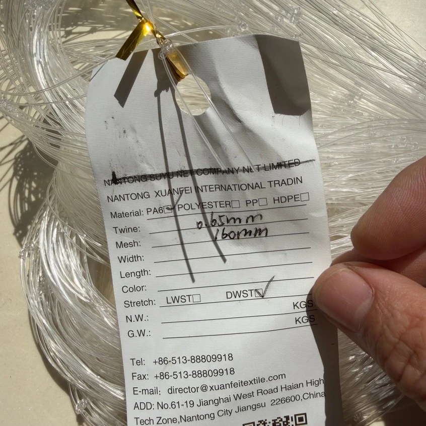 Nylon Monofilament Mesh 0.65mm*160mm Treble Knots